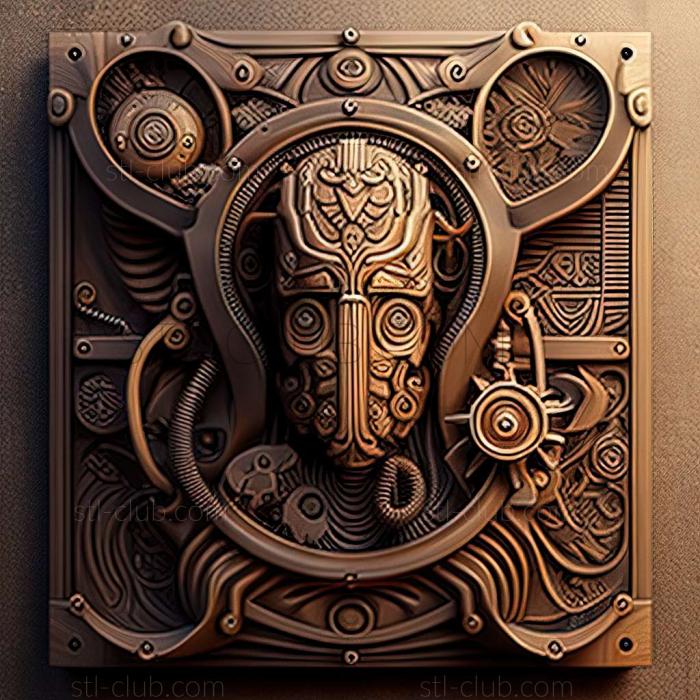 3D model steam punk (STL)